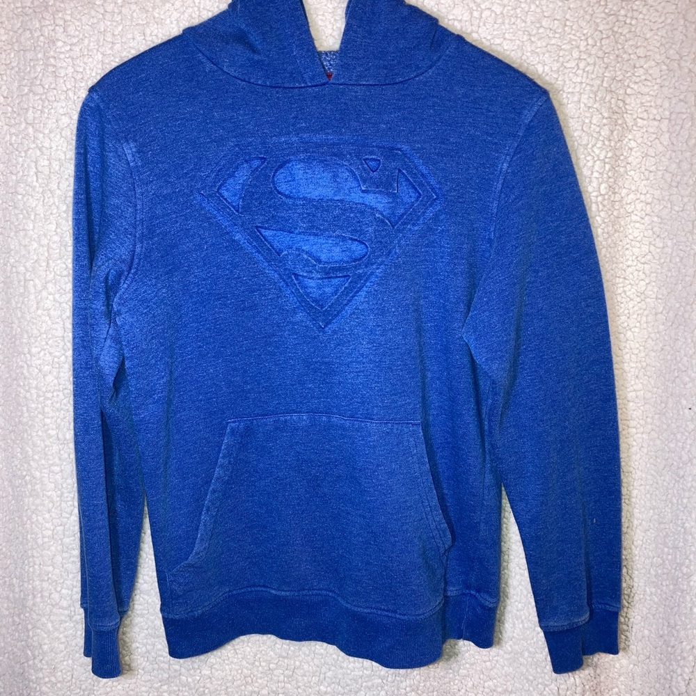 Superman label child’s hoodie